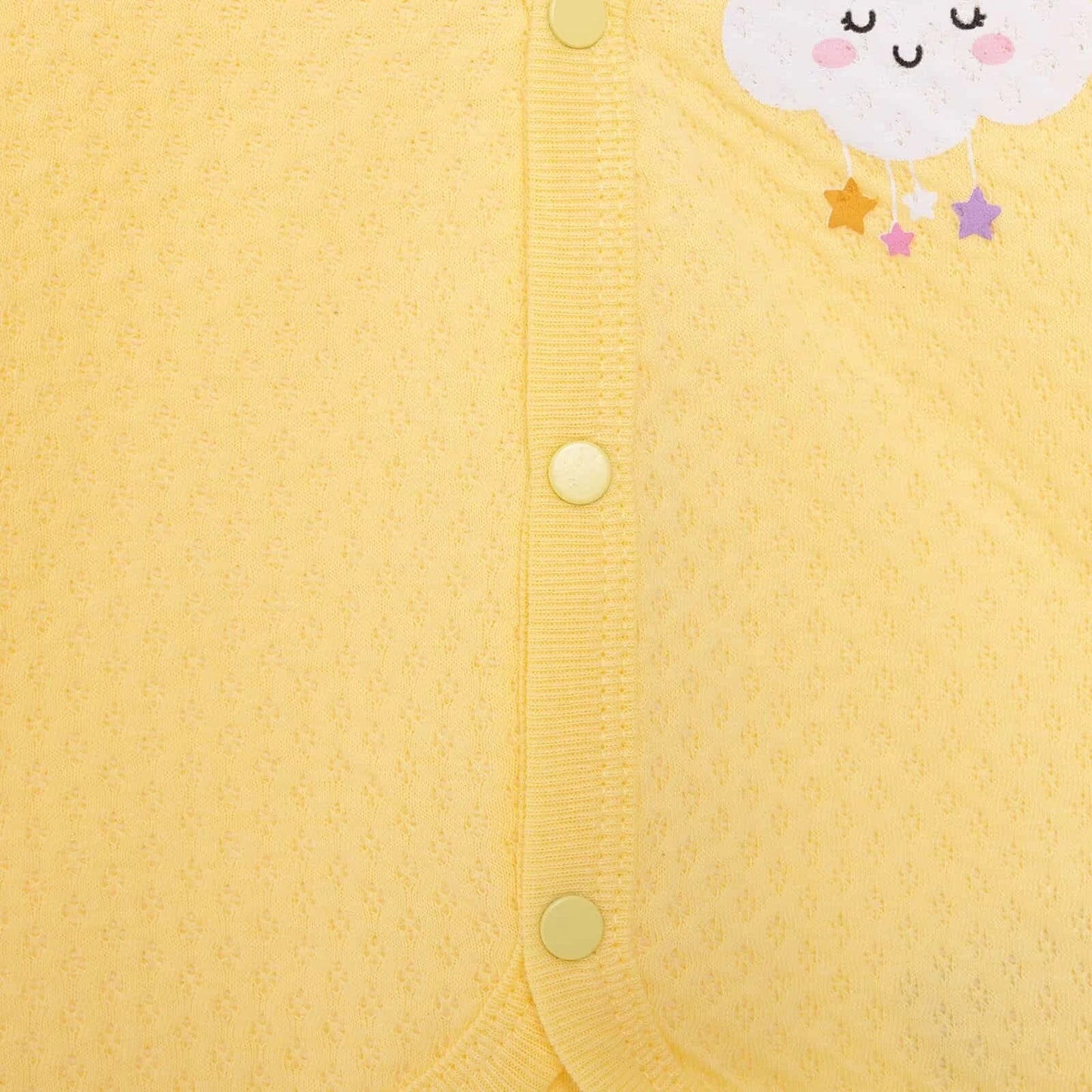 HelloBaby Quilted Vest - Light Yellow