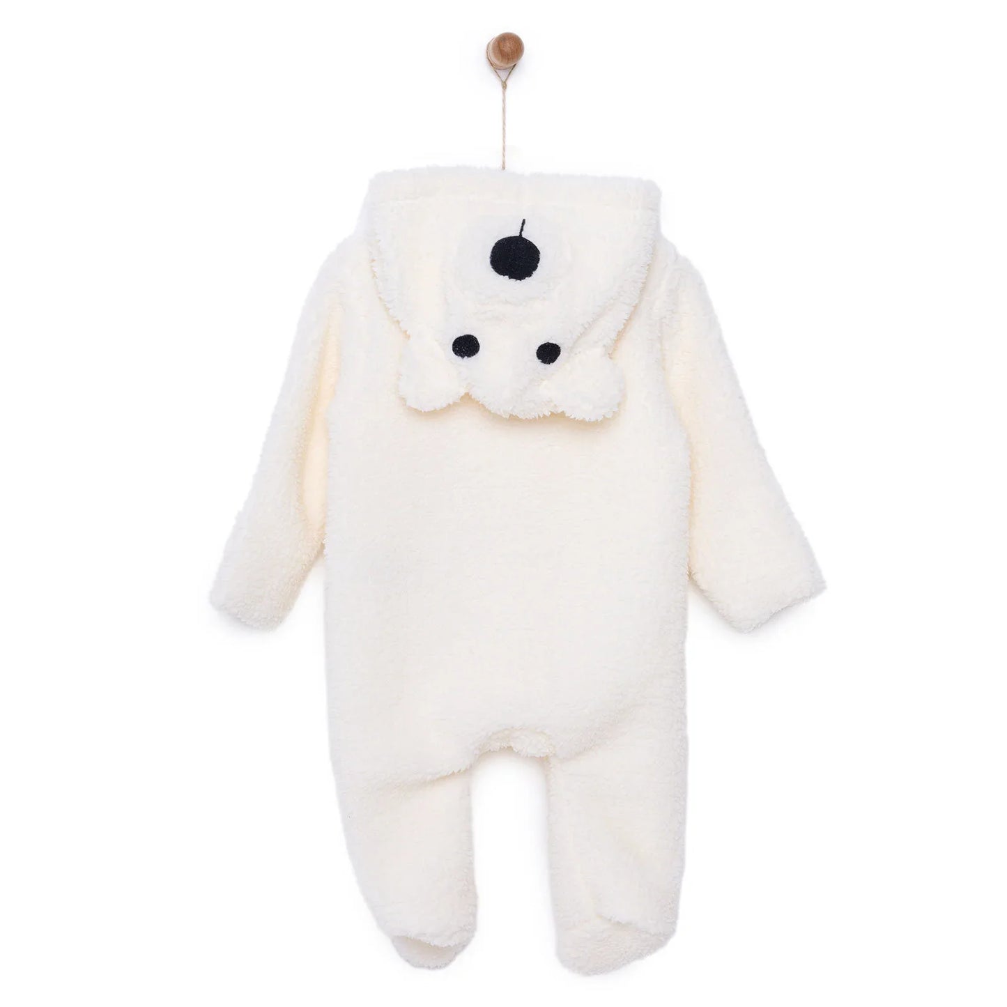 HelloBaby Newborn Unisex Baby Jumpsuit - Ecru