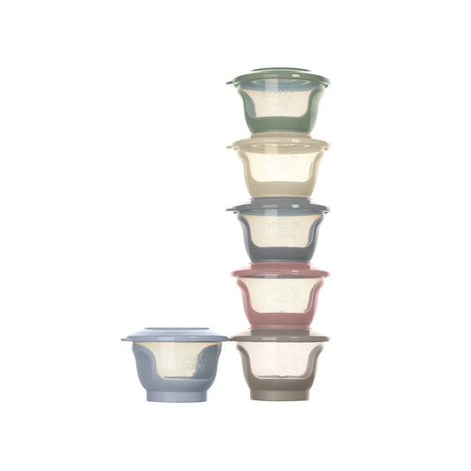 Vital Baby Nourish Store & Wean Pots 60ml Pack of 6