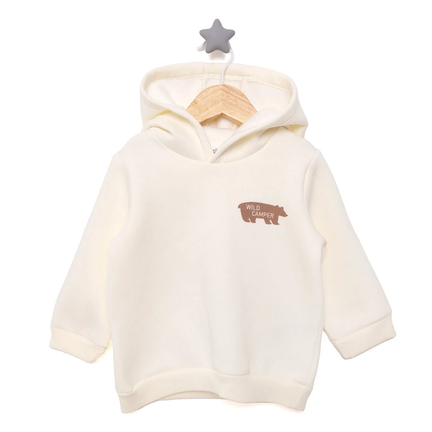 HelloBaby Baby Boy Sweatshirt - Ecru