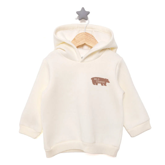 HelloBaby Baby Boy Sweatshirt - Ecru