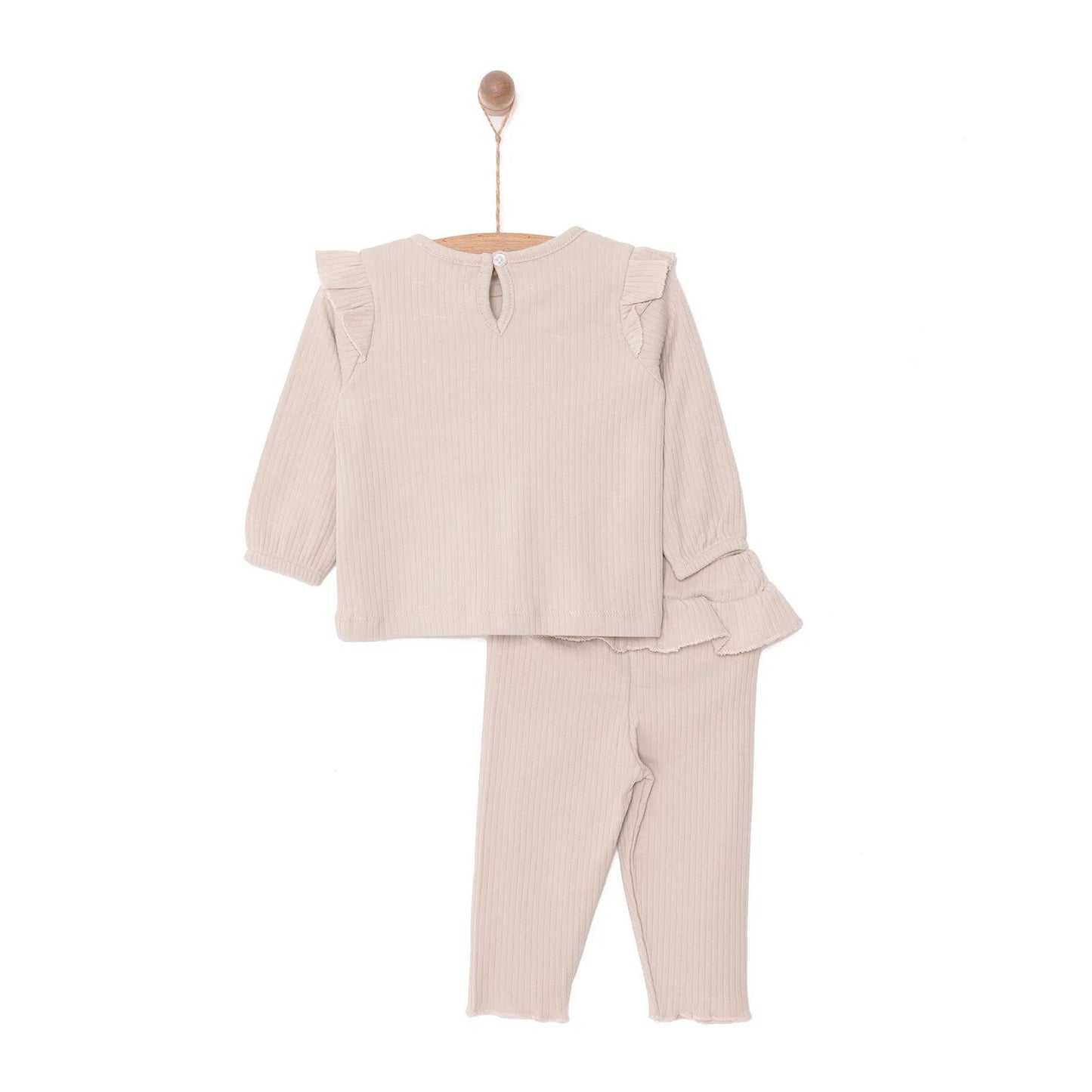 HelloBaby Basic Baby Girl Jogger - Beige