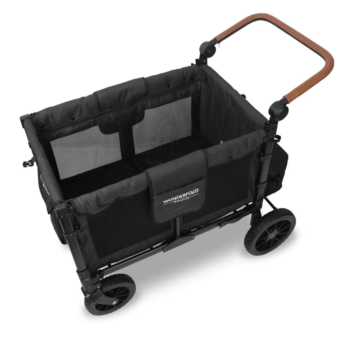 W4 Luxe Quad Stroller Wagon - Volcanic Black
