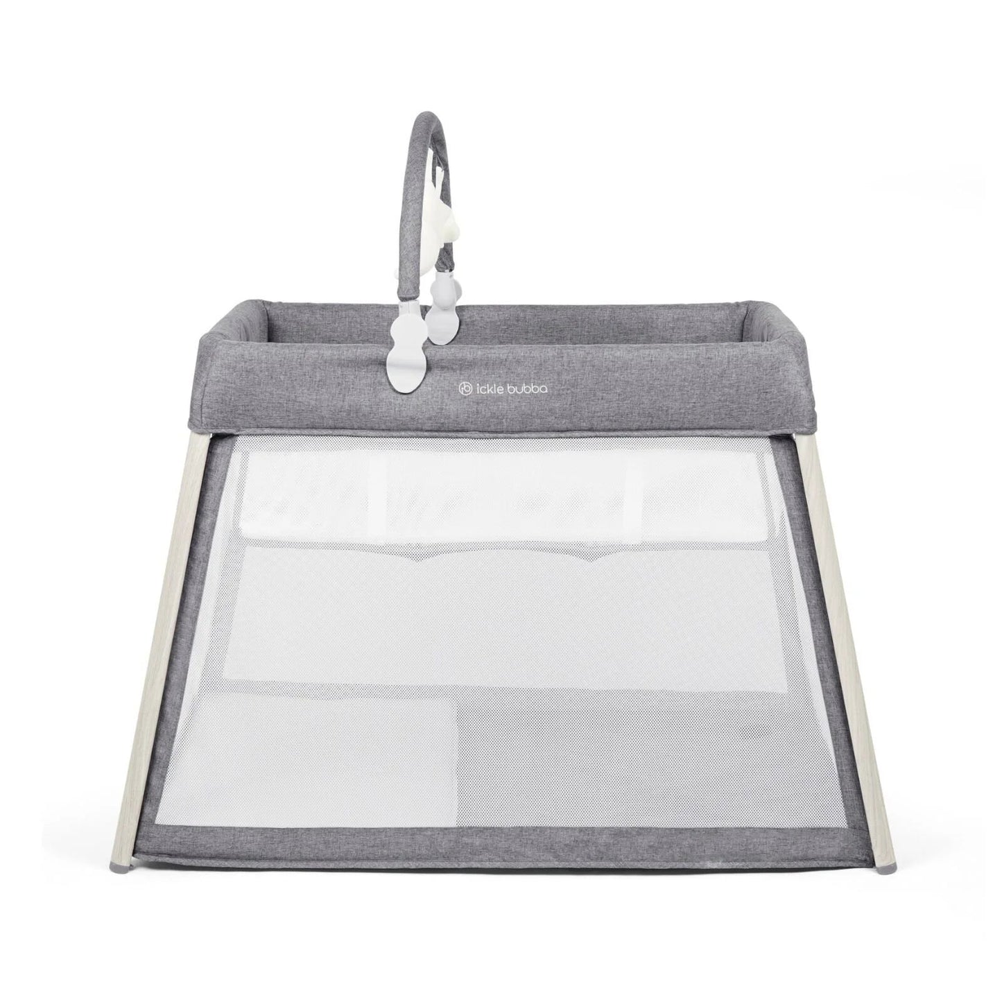 Ickle Bubba Scout 3-in-1 Travel Crib Cot & Playpen - Ash Grey
