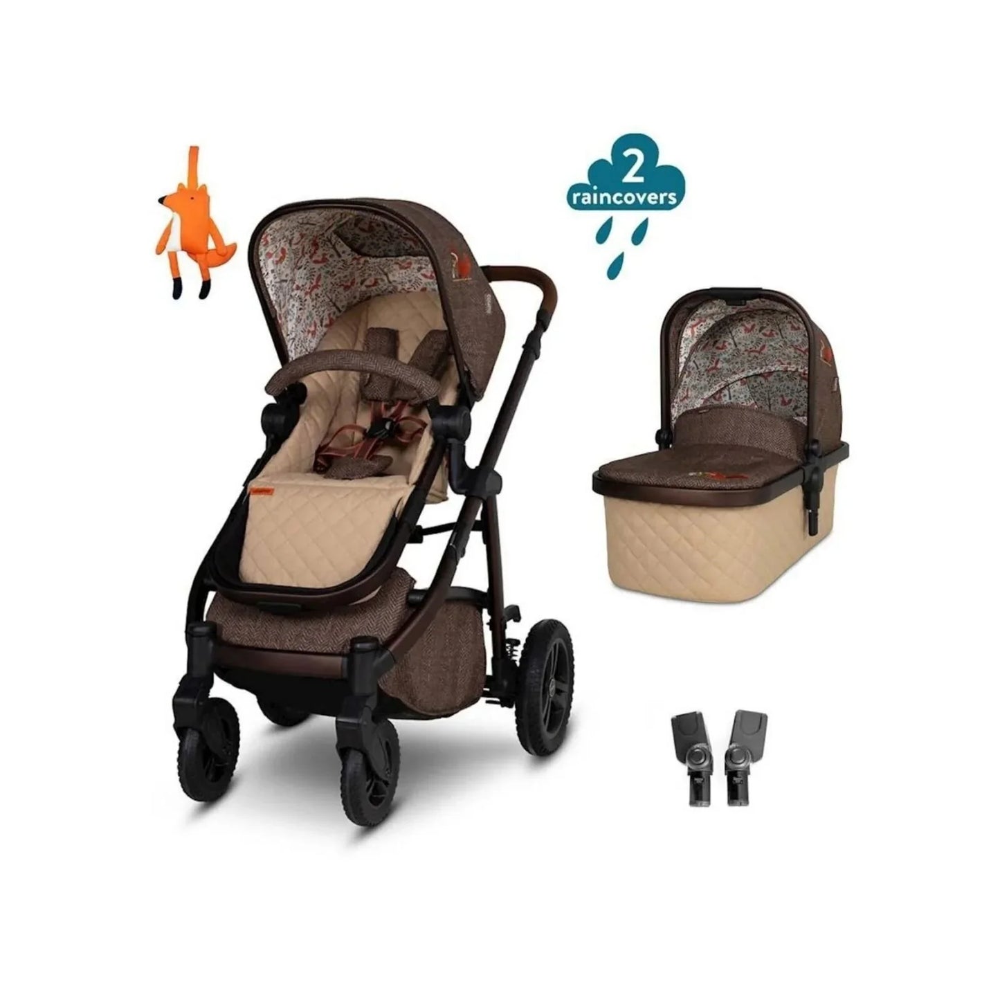 Cosatto Wow 3 Pram & Pushchair - Foxford Hall