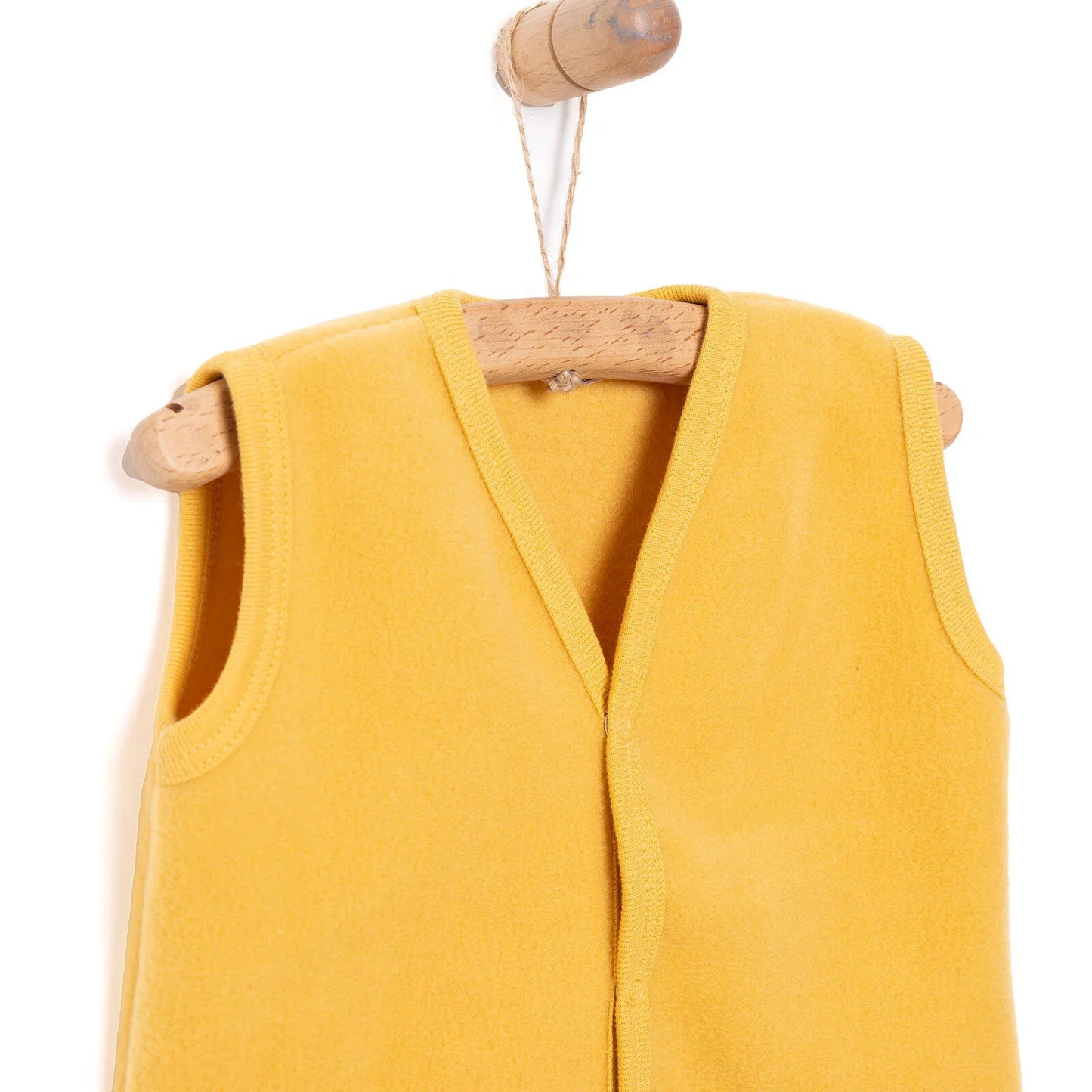 HelloBaby Basic Fleece Vest - Dark Yellow
