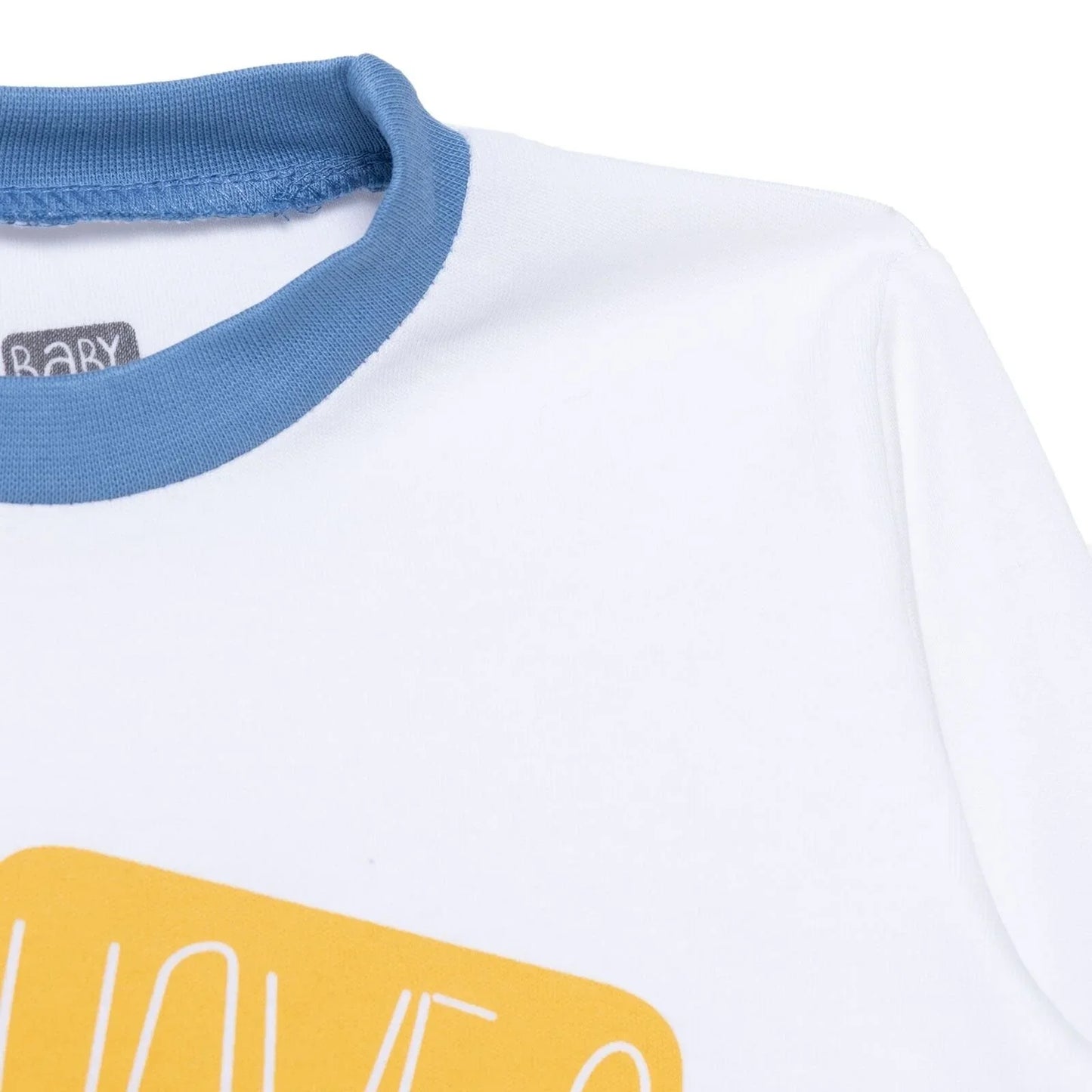 HelloBaby Christmas Baby Boy Long Sleeve Pyjamas Set - Ecru