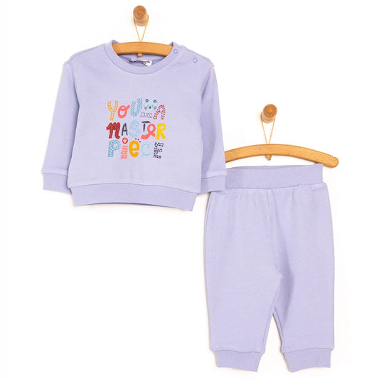 HelloBaby Basic Joggers - Light Blue