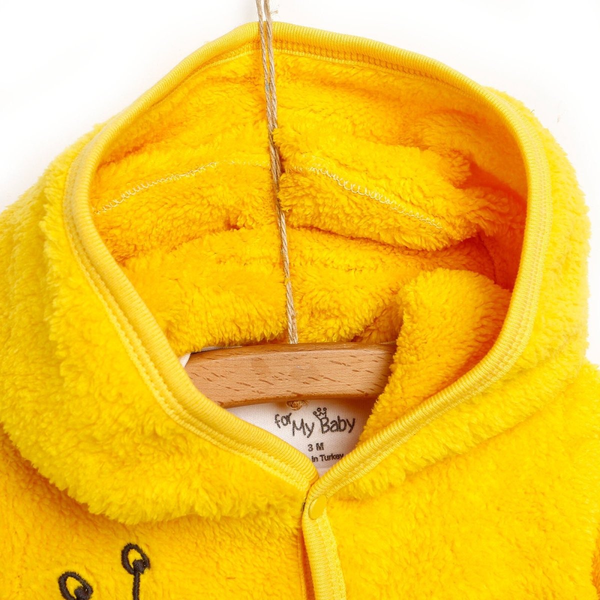 For My Baby Newborn Wild Sweatshirt-Vest - Dark Grey