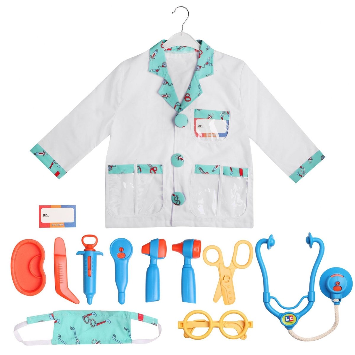Let's Be Child Doctor Child Costume Assorted