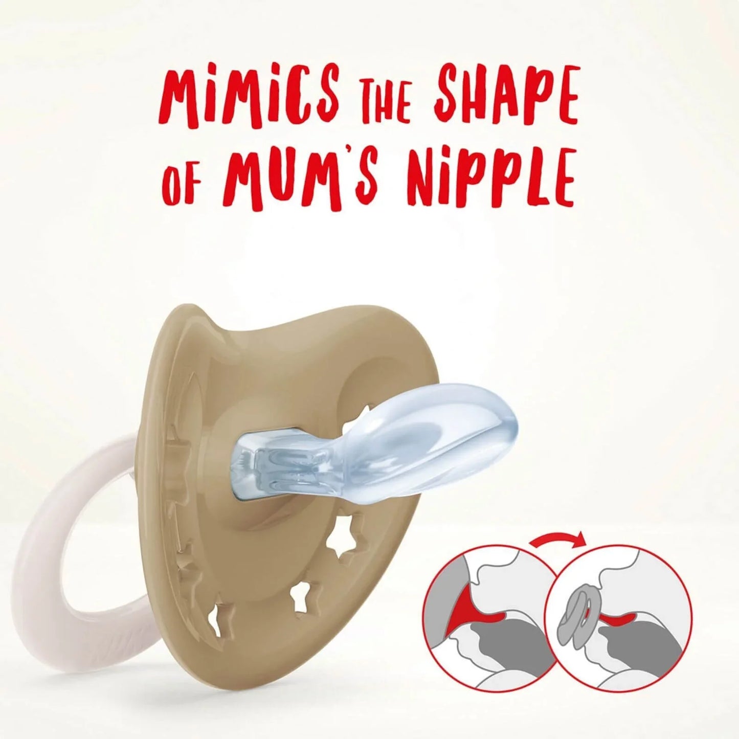 NUK Signature Night Silicone Soothers 6-18 months