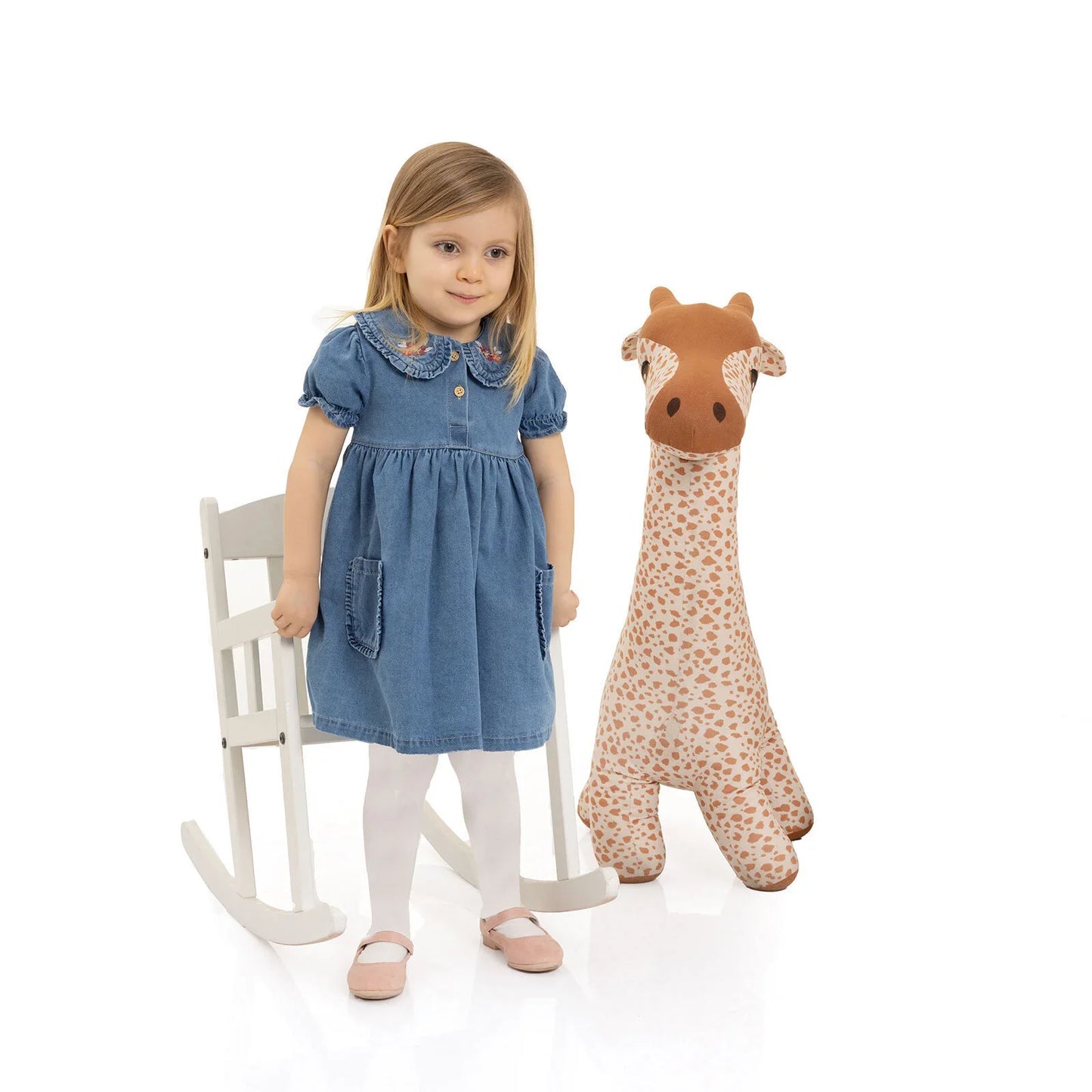 HelloBaby Spring Memories Girl Dress - Indigo