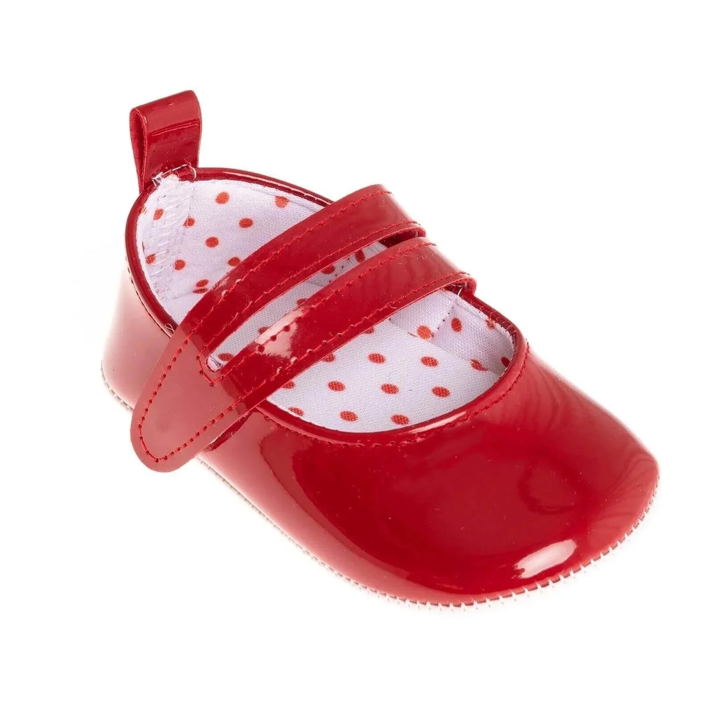 Papulin Baby Girl Booties - Red