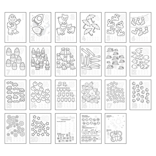 Orchard Toys Early Learning Colouring Books