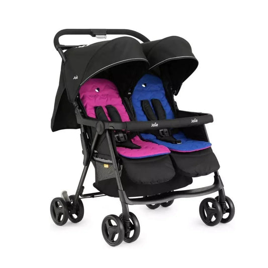 Joie Aire Twin Baby Stroller - Rosy & Sea