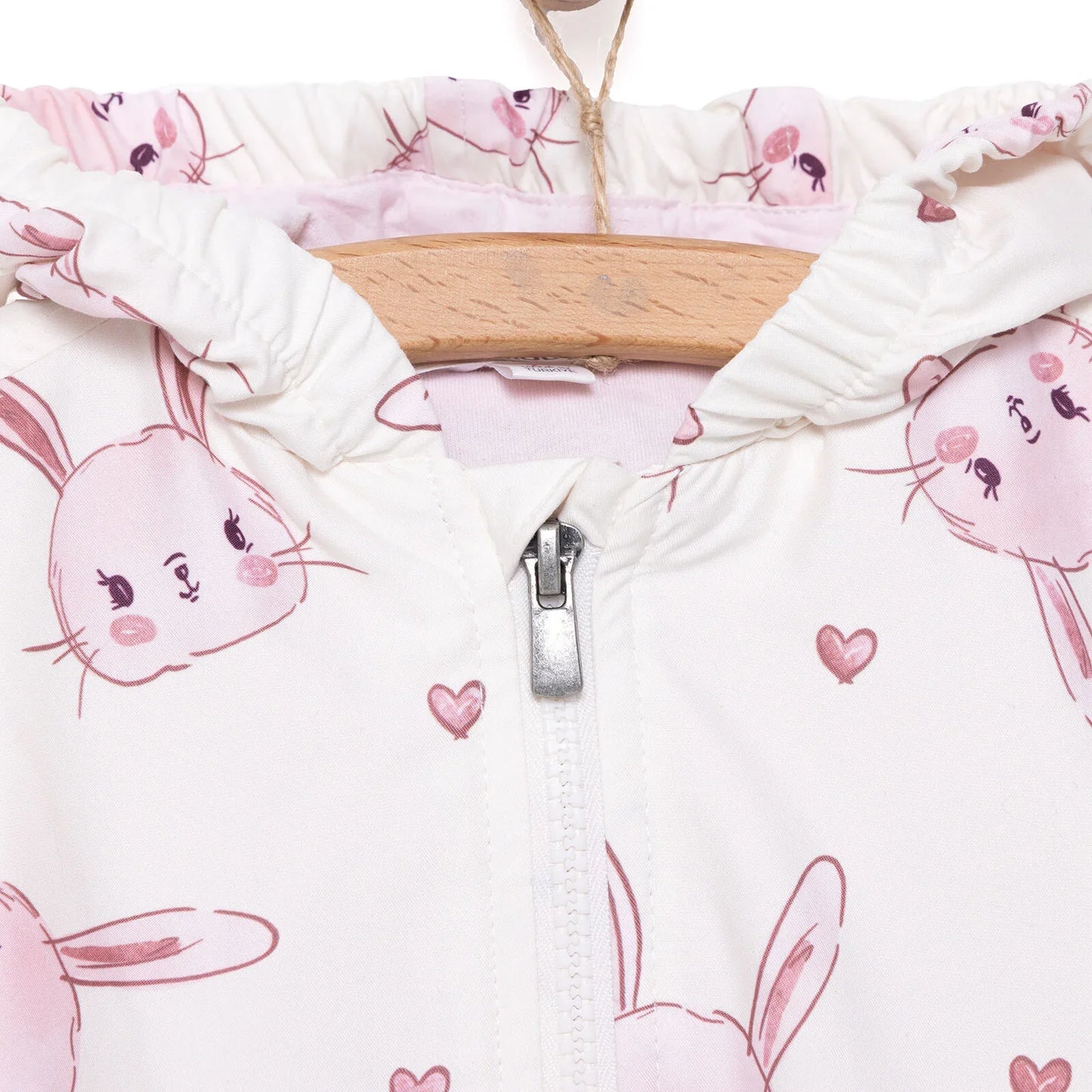 Midimod Girl Raincoat - Ecru