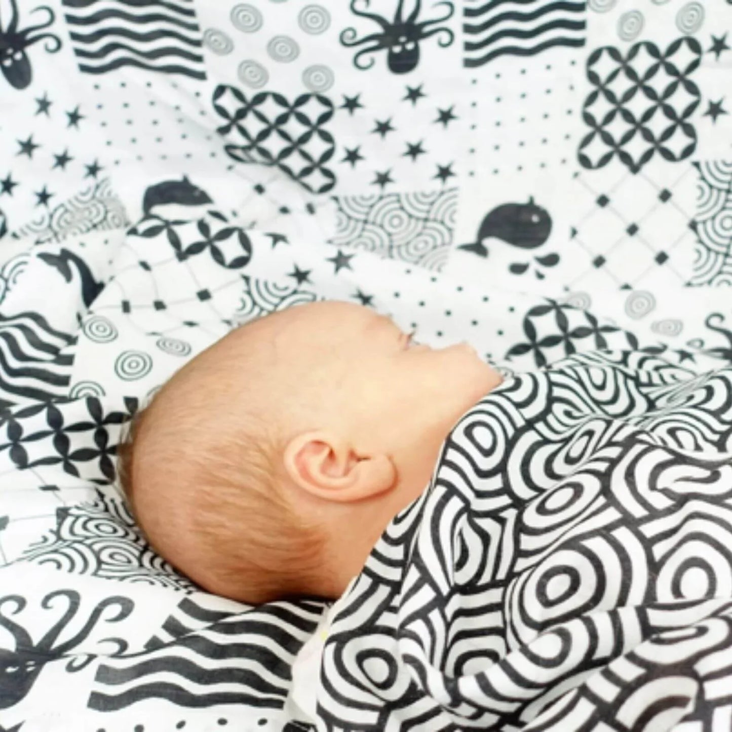 MuslinZ 3 Pack Bamboo/Organic Cotton Muslin Squares 70x70cm - Sensory