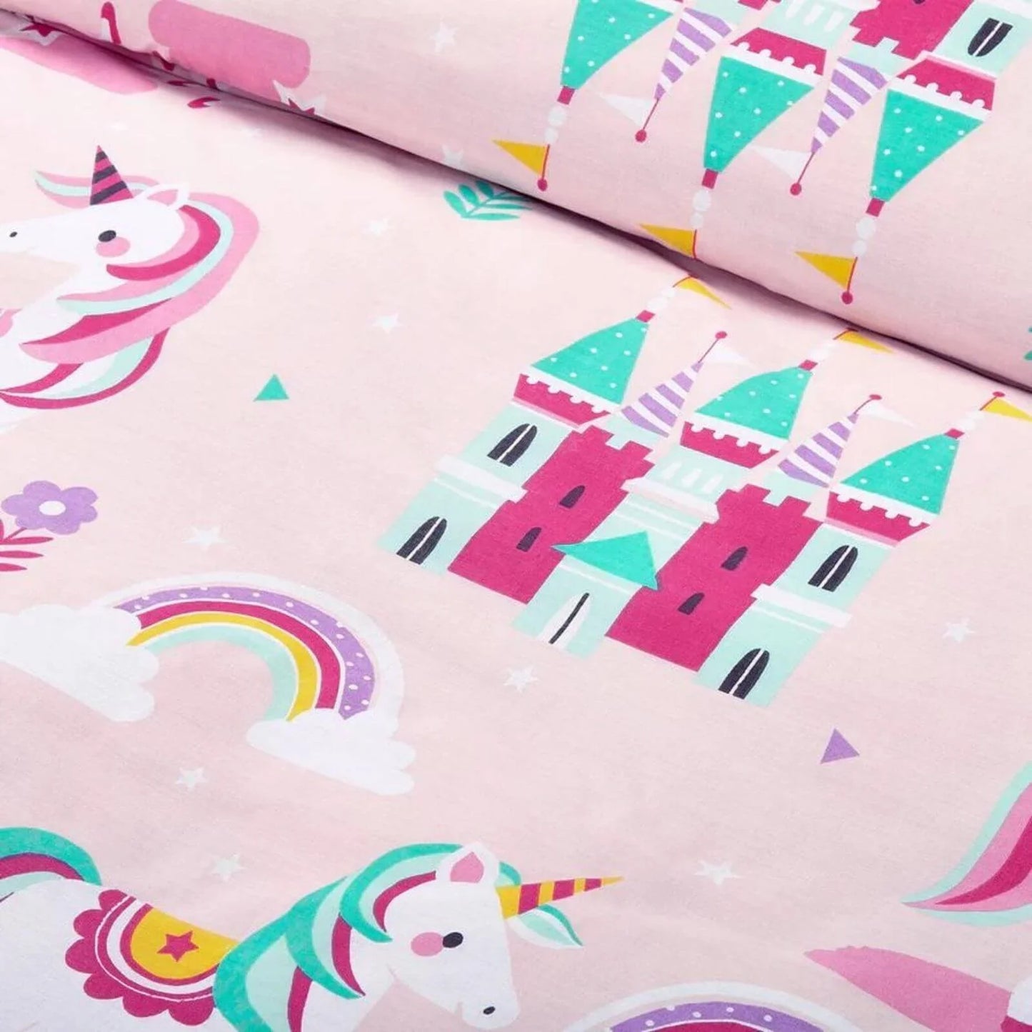 Bloomsbury Mill Single Duvet Set - Magic Unicorn