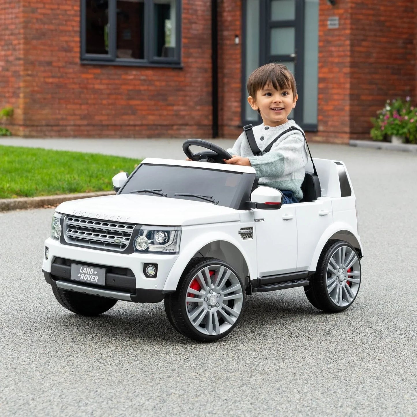 Xootz Land Rover Discovery 12v Ride On - White