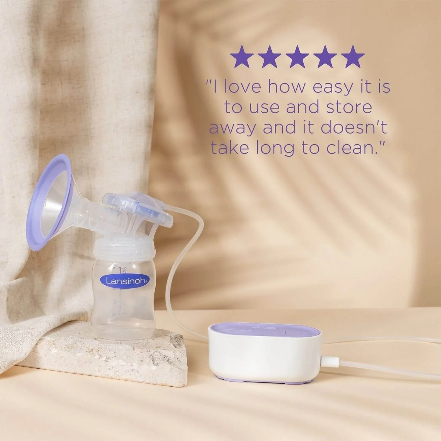 Outlet - Lansinoh Compact Single Electric Breast Pump