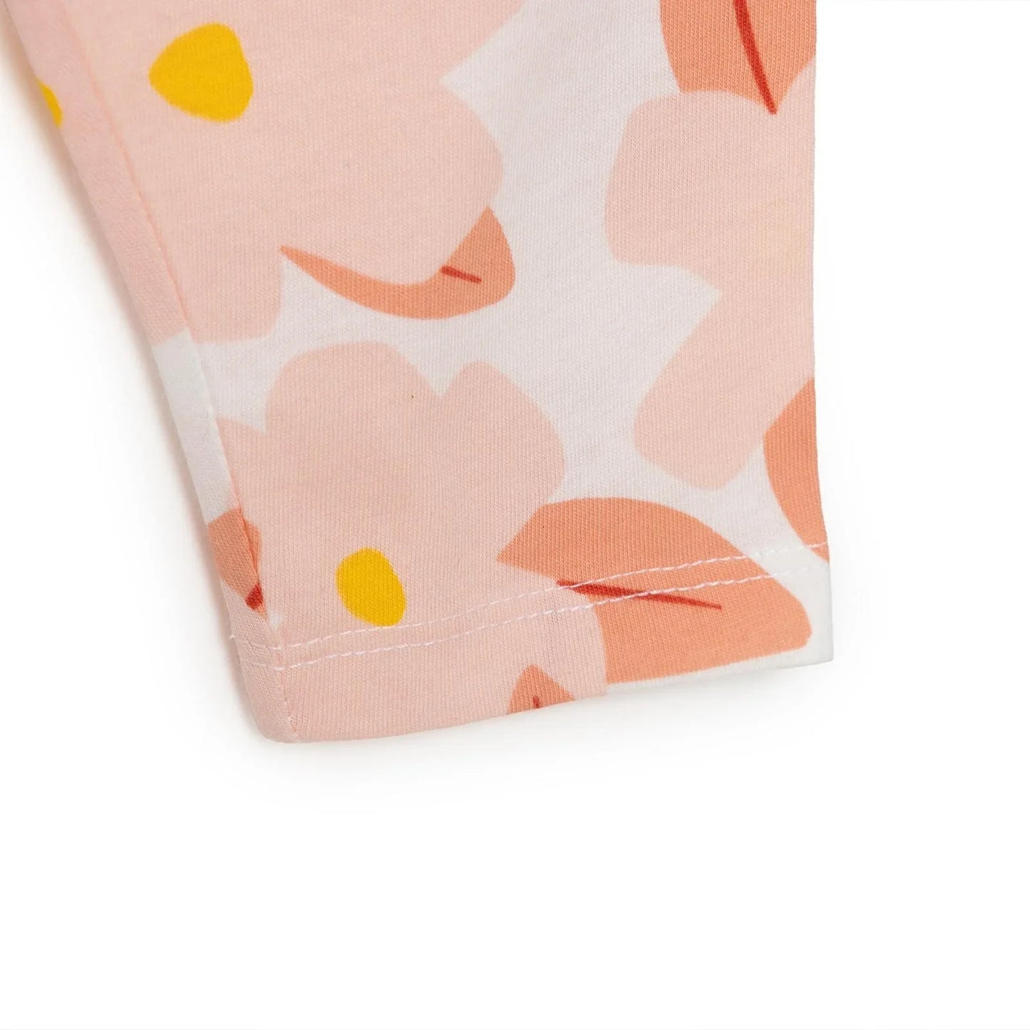 HelloBaby Baby Girl Short Sleeve Pyjamas Set - Ecru