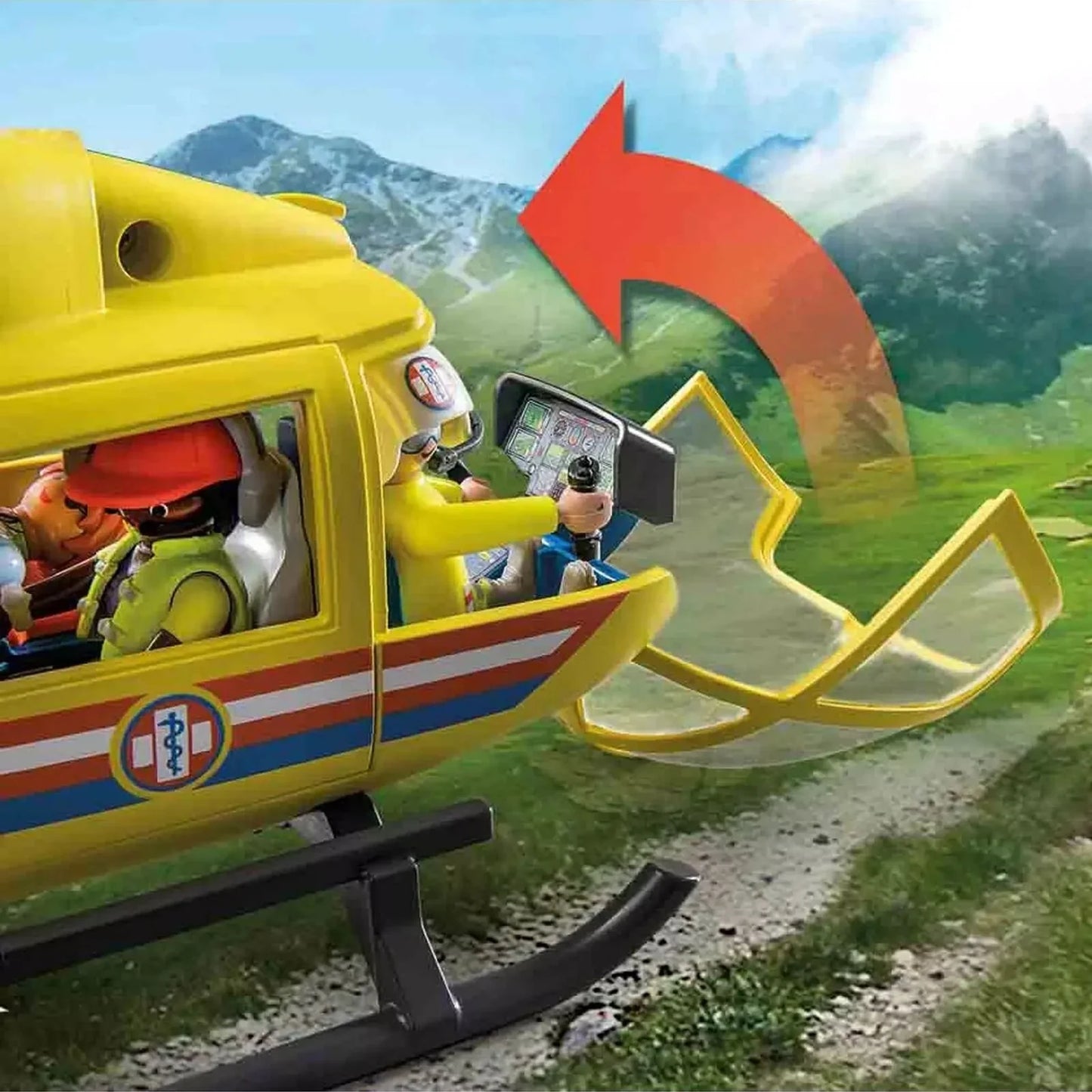 Playmobil City Life Medical Helicopter 71203