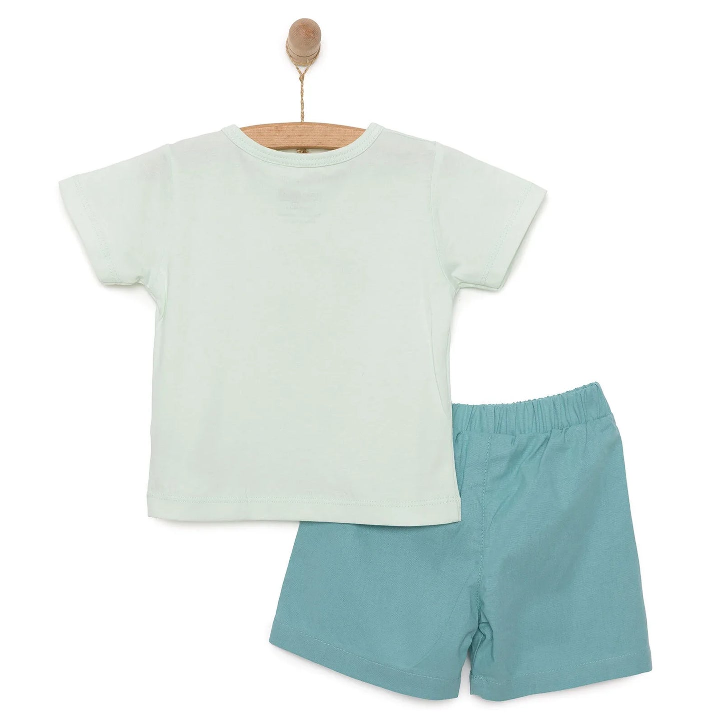 HelloBaby Boy T-shirt & Short - Turquois