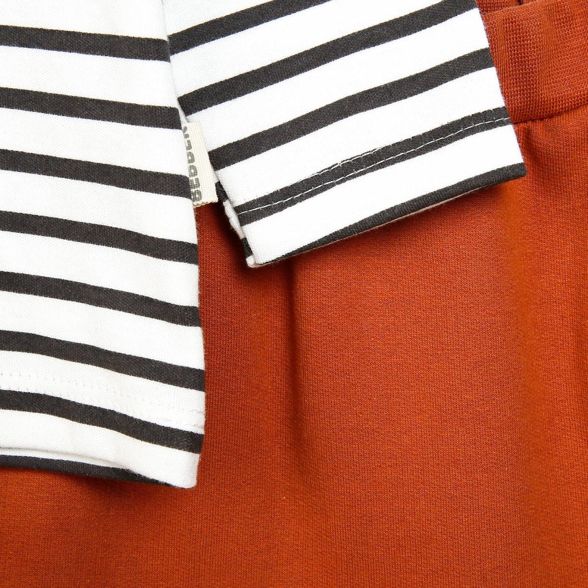 Bebbek Newborn Sweatshirt Footless Bottom - Brown