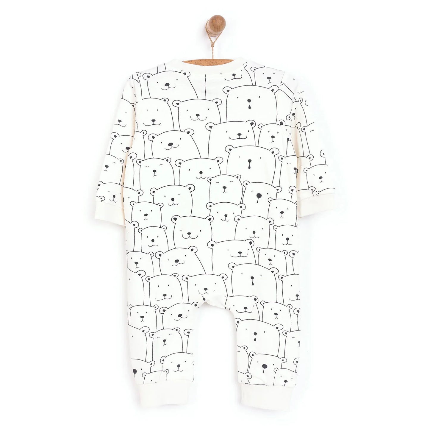 HelloBaby Unisex Jumpsuit - Ecru