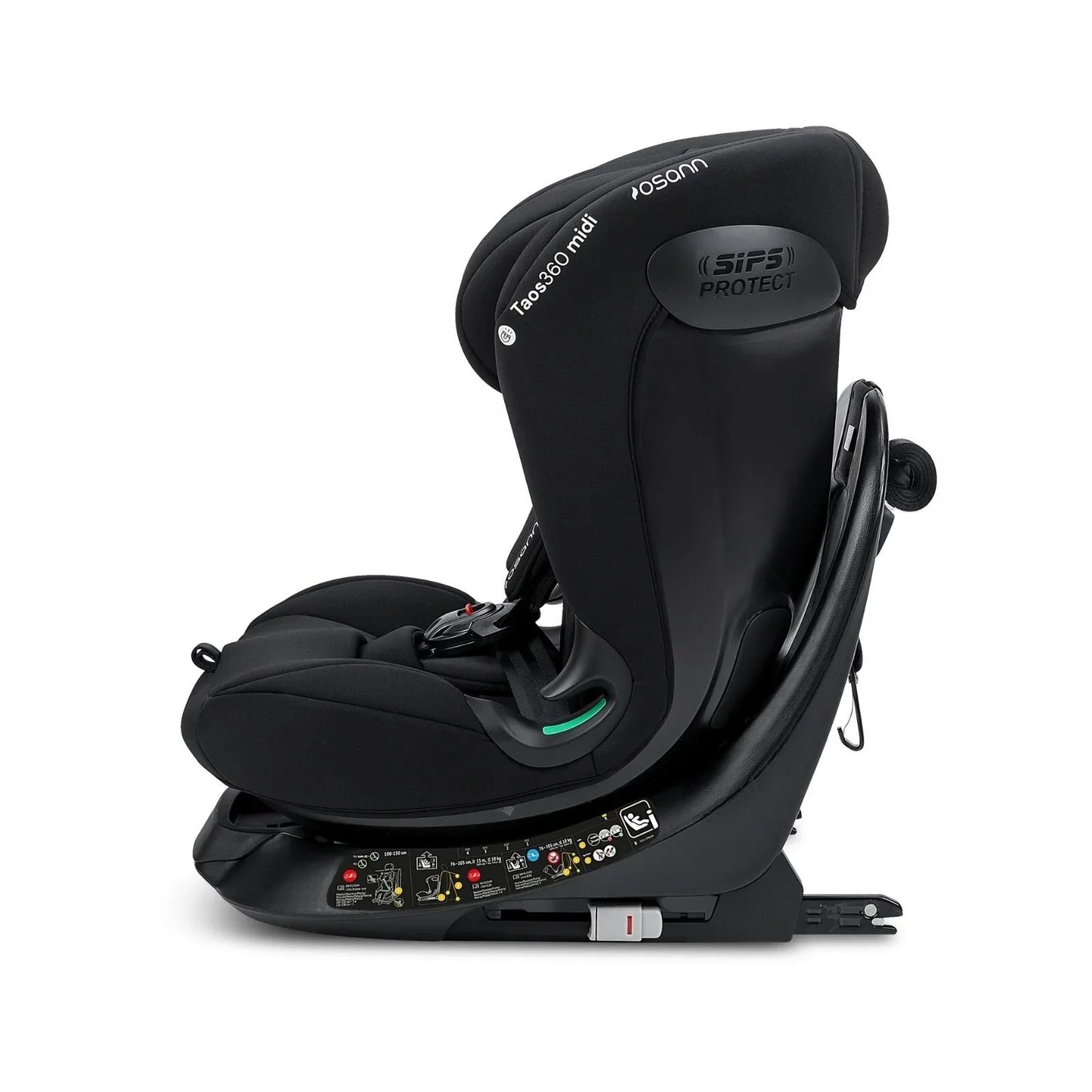Osann Taos360 Midi ECE R129/04 Car Seat - Black