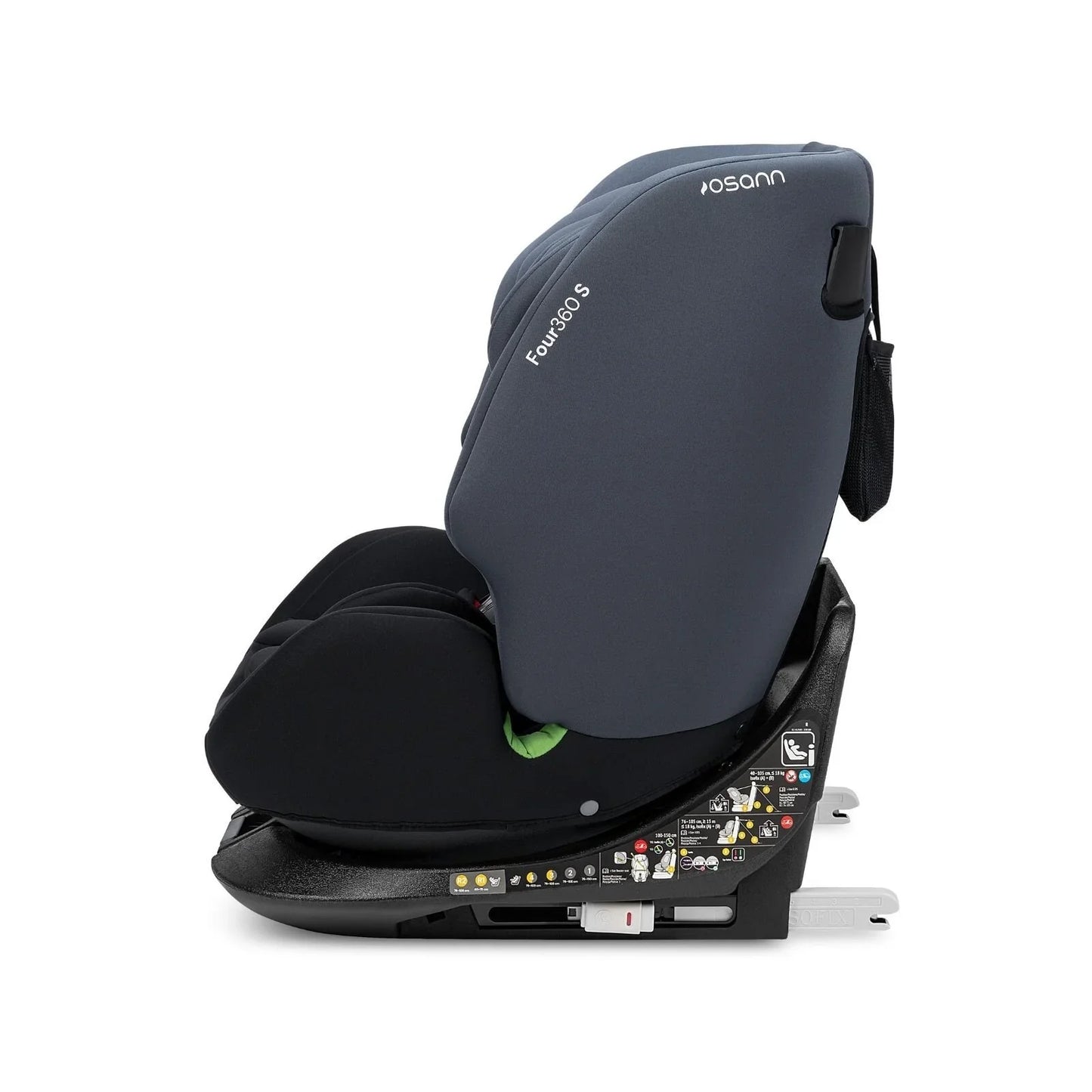 Osann Four360 0+/1/2/3 S ISOFIX Car Seat - Black Grey
