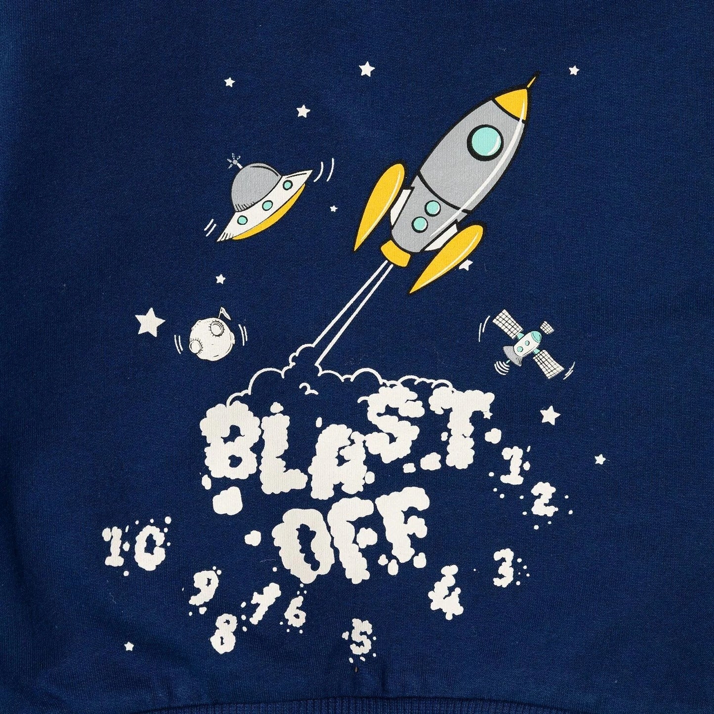 HelloBaby Basic Baby Boy Sweatshirt - Navy Blue