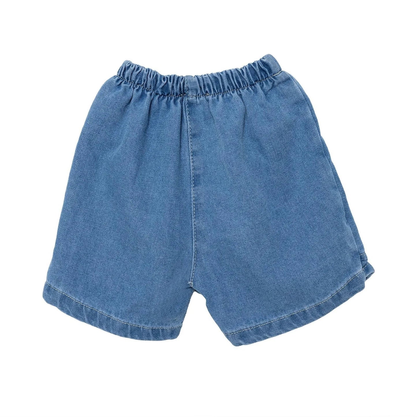 HelloBaby Spring Memories Girl Denim Short - Indigo
