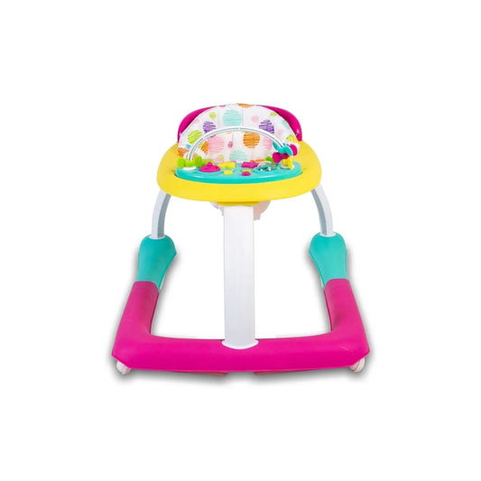 Red Kite Baby Go Round Kiddo Walker & Push Along Combined - Pink