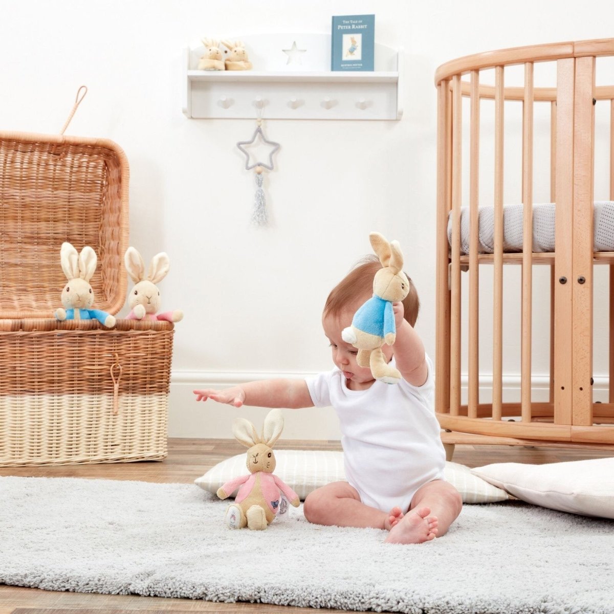 Peter Rabbit Flopsy Bean Rattles Assorted 1 pcs