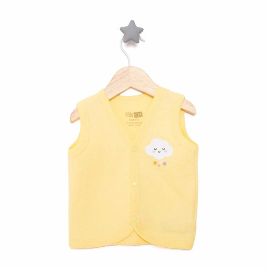 HelloBaby Quilted Vest - Light Yellow