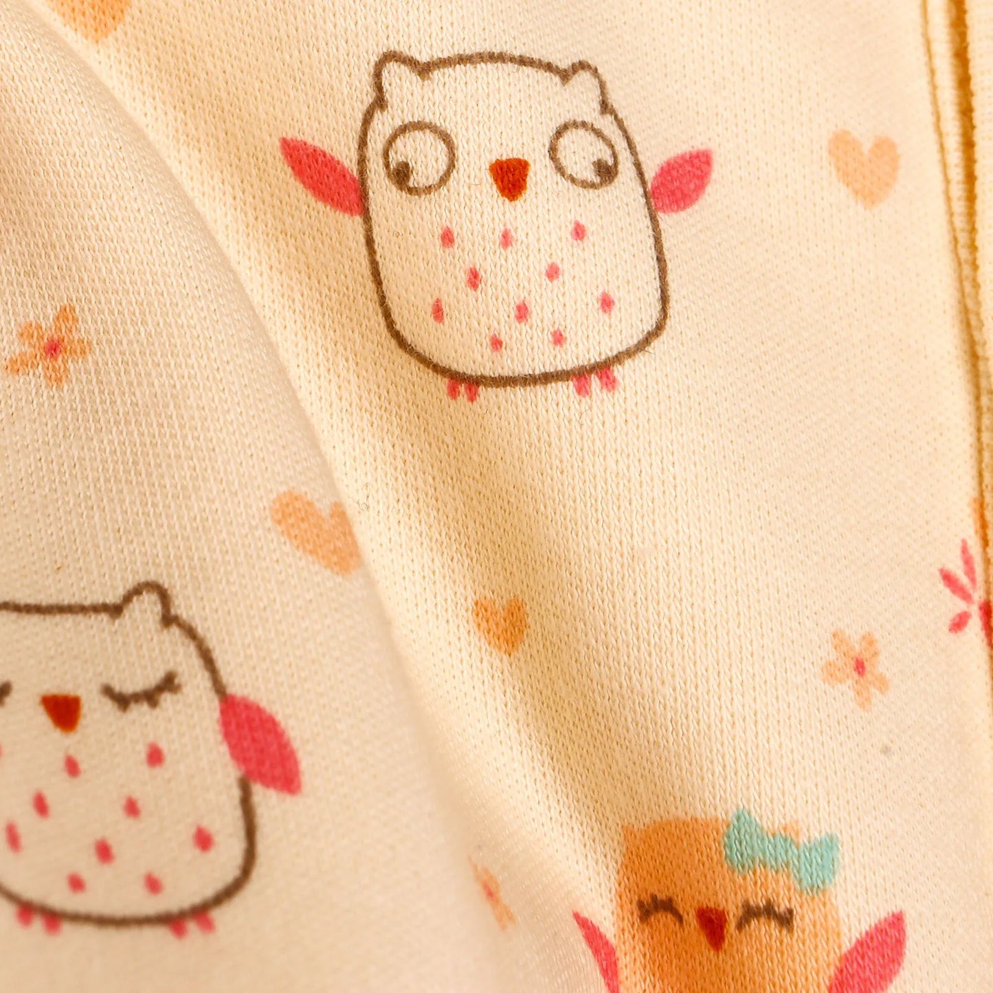 HelloBaby Basic Baby Girl Pyjamas Set - Ecru