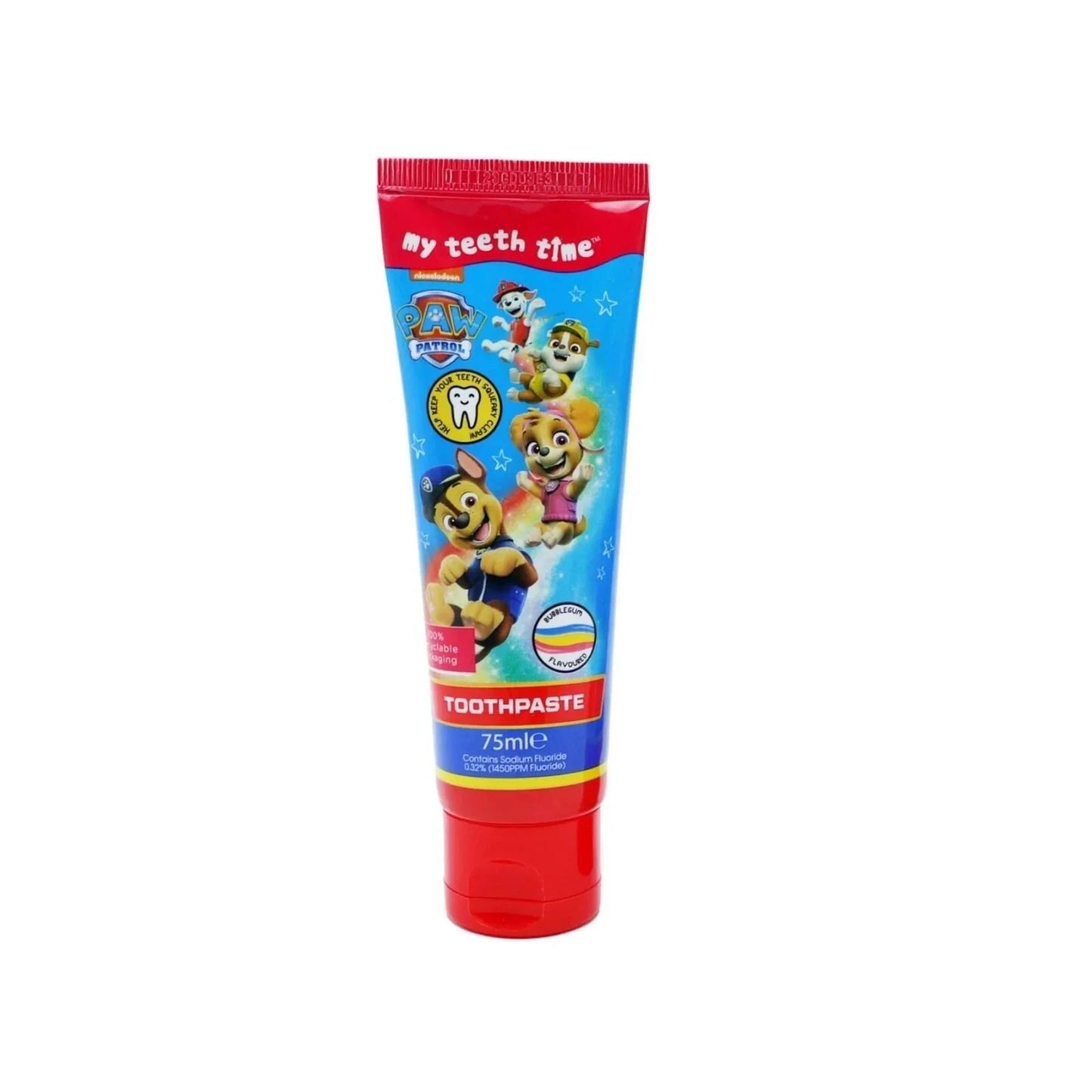 Paw Patrol Bubble Gum Flavour Toothpaste 75ml