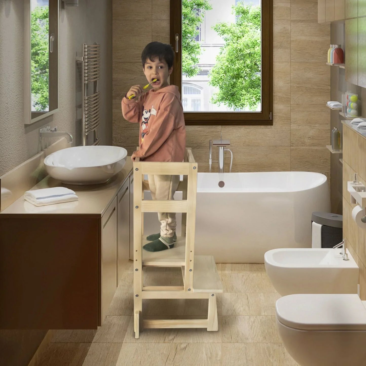 Outlet - Kukka Wooden Learning Tower