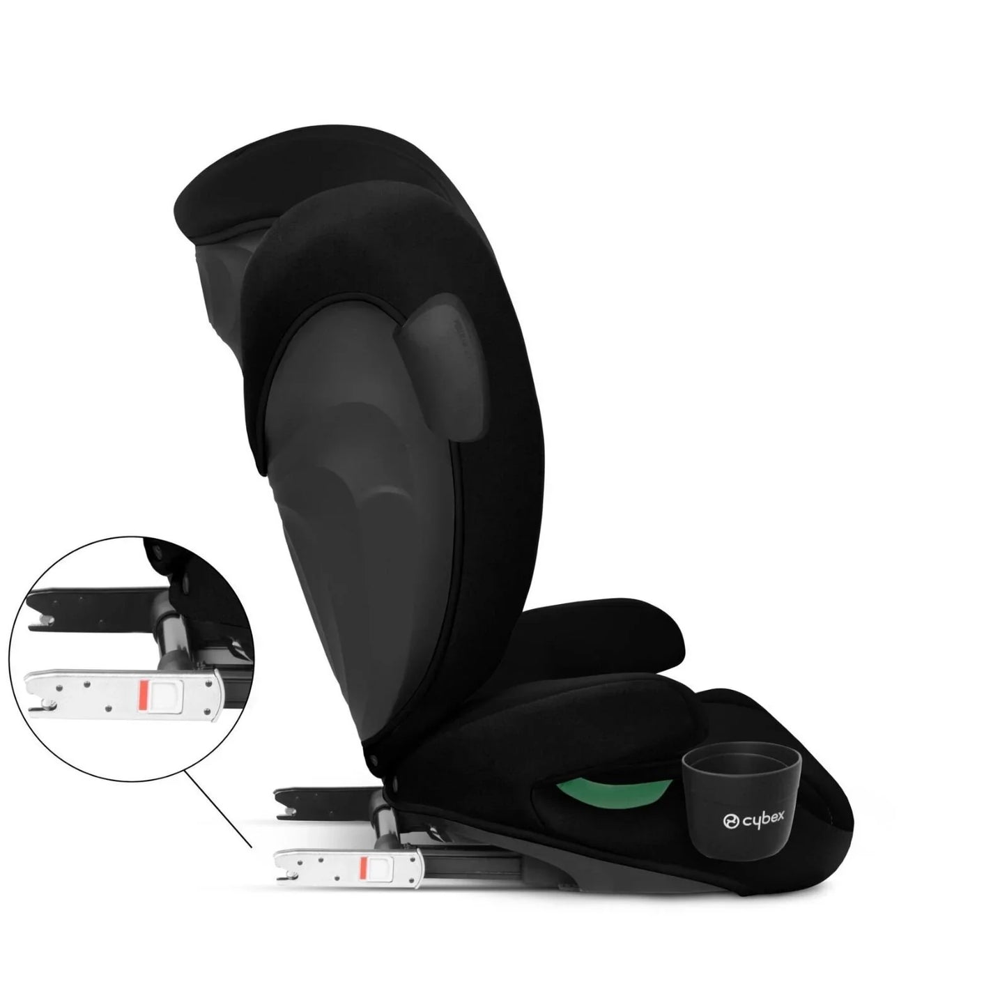 Cybex Solution B4 i-Fix Group 2/3 Car Seat (4 Years to 12 Years) - Volcano Black
