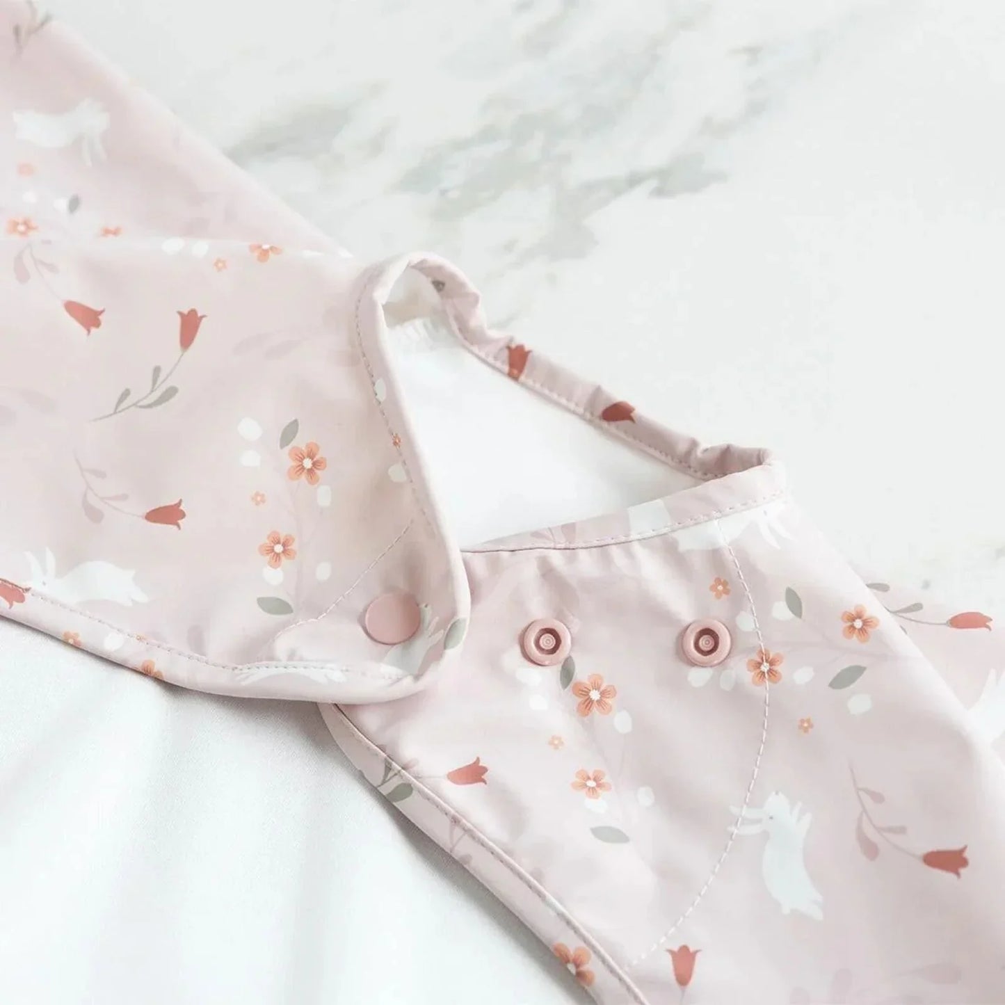 Bibado Coverall Weaning Bib - Botanical Bunnies