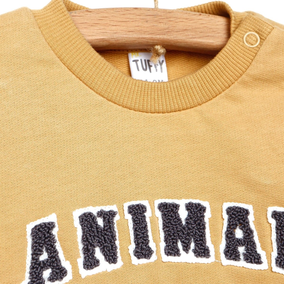 Tuffy Sweatshirt- Footless Bottom - Mustard