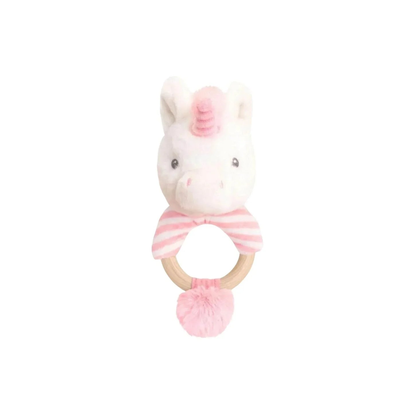 Keeleco Twinkle Unicorn Ring Rattle 14cm