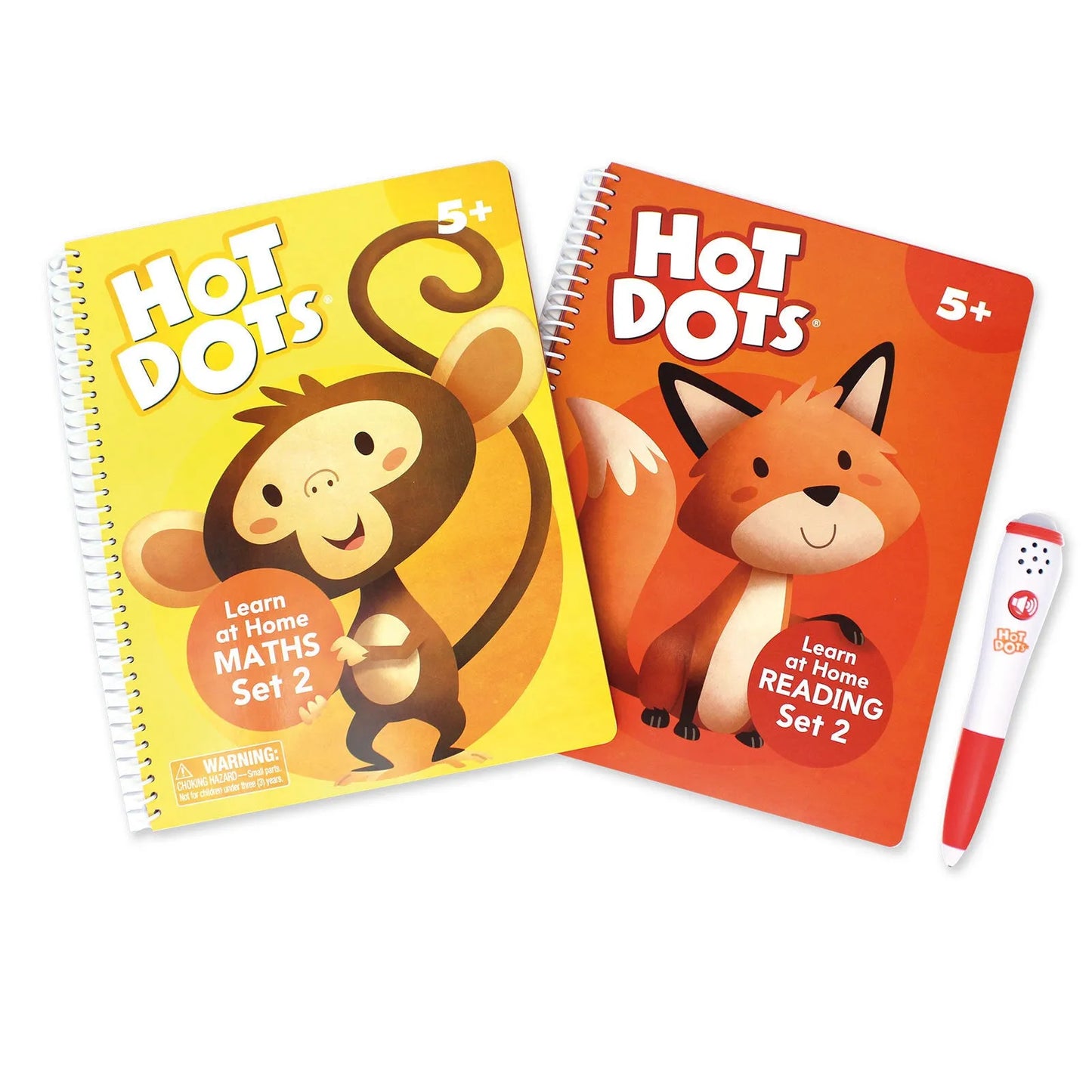 Hot Dots Learn at Home Reading & Maths Set 2 (5+ Years)