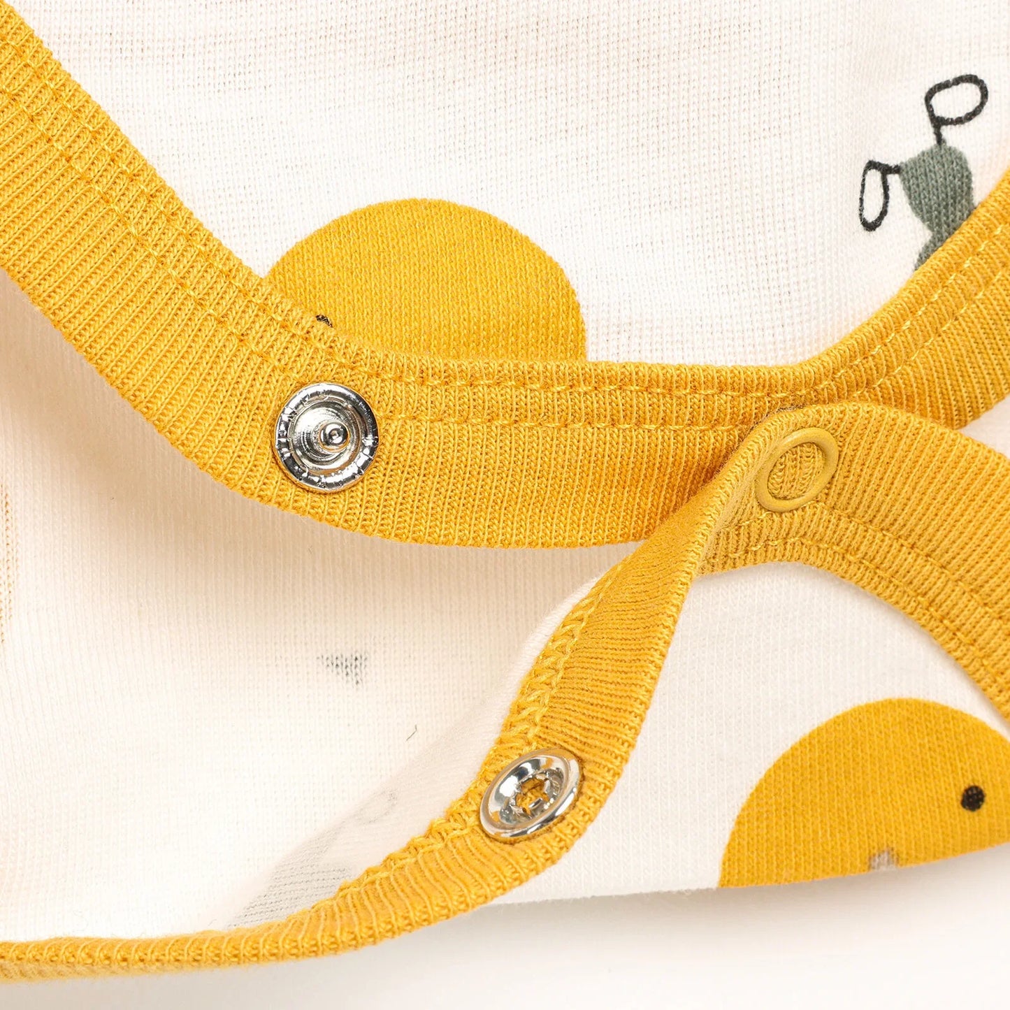 Motherlove Newborn Organic Sleeve Bodysuit - Beige