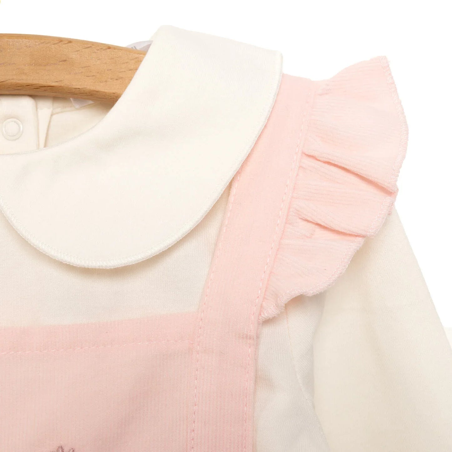 HelloBaby Salopette Skirt Blouse - Salmon