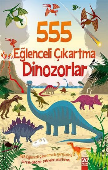 555 Eğlenceli Çıkartma - Dinozorlar