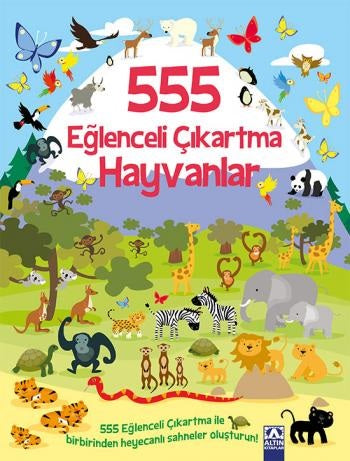 555 Eğlenceli Çıkartma - Hayvanlar