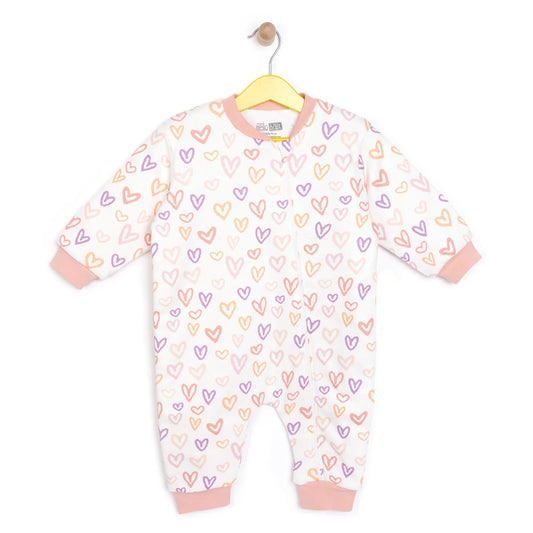 HelloBaby Girl Sleepsuit - Light Pink