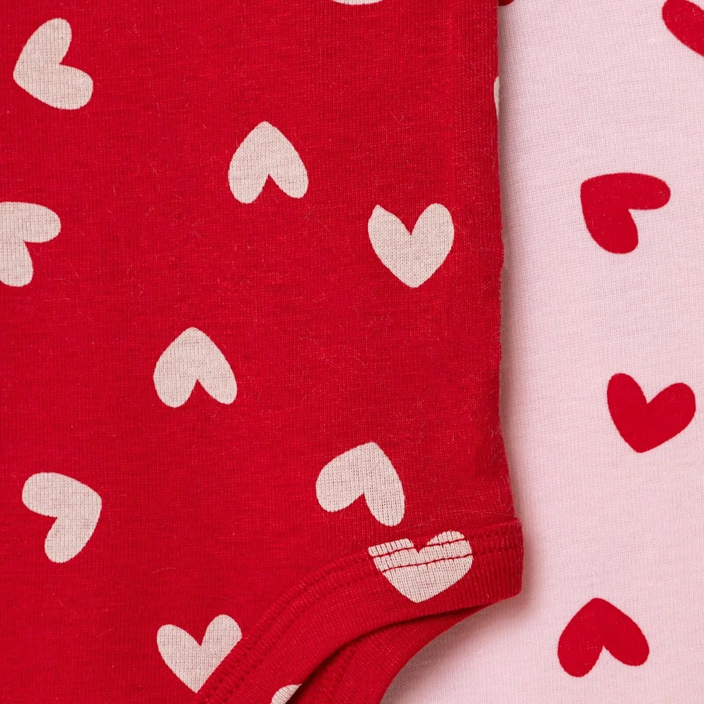 HelloBaby Long Sleeve Body 2 pcs - Red